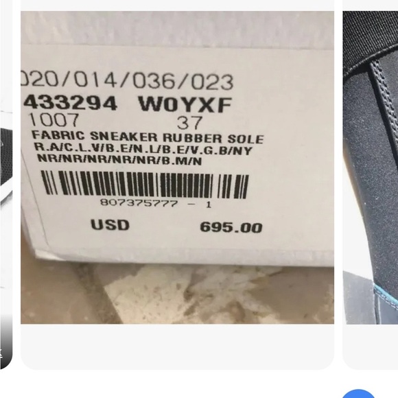 Balenciaga|Luxury Comfort | Sole Height 0.8 | Heel 1.2| Size 42 - Picture 2 of 9